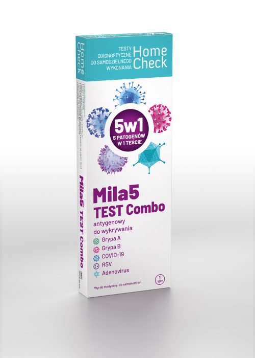 Mila5 Test Combo. Szybki test antygenowy 5w1