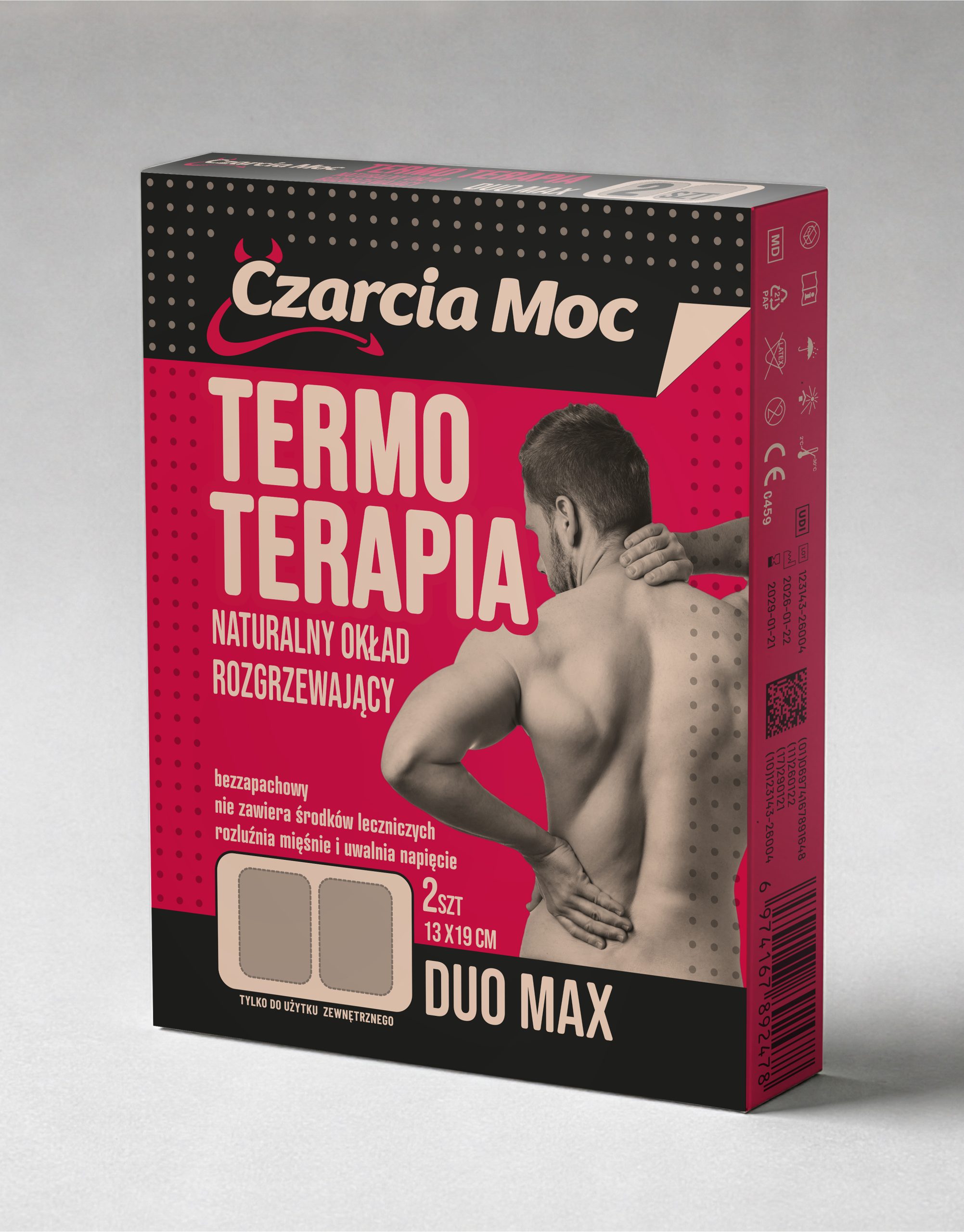 CZARCIA MOC TERMOTERAPIA DUO MAX 2 sztuki