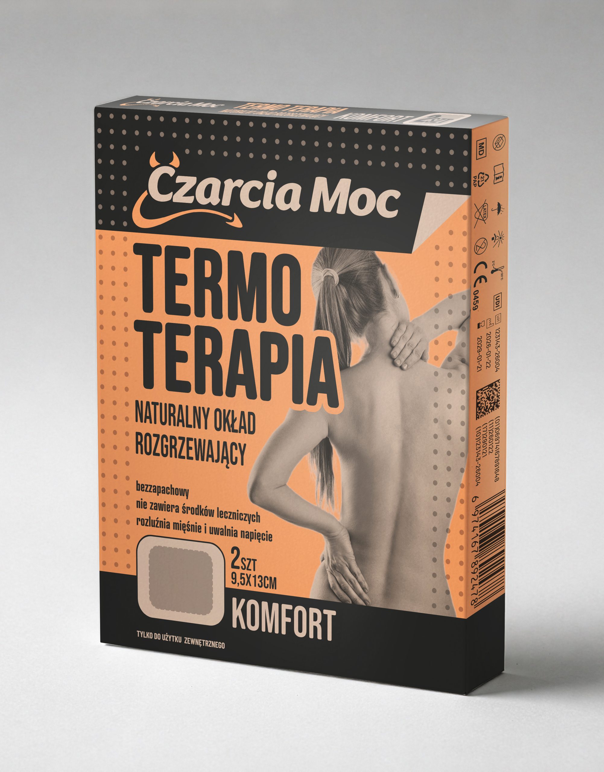 CZARCIA MOC TERMO TERAPIA KOMFORT 2 sztuki