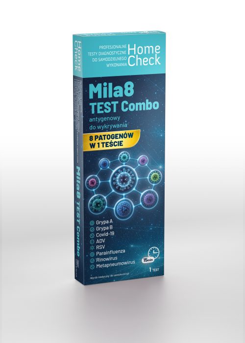 Mila8 Test Combo. Szybki test antygenowy 8w1